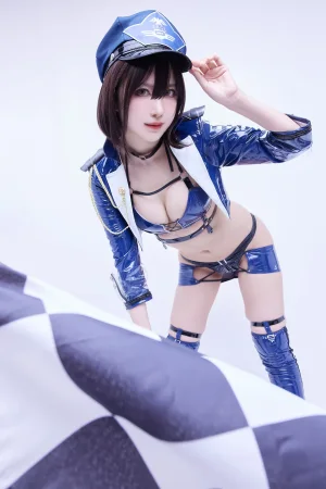 《碧蓝航线 巴尔的摩赛车服》｜Shika小鹿鹿 · 9张写真