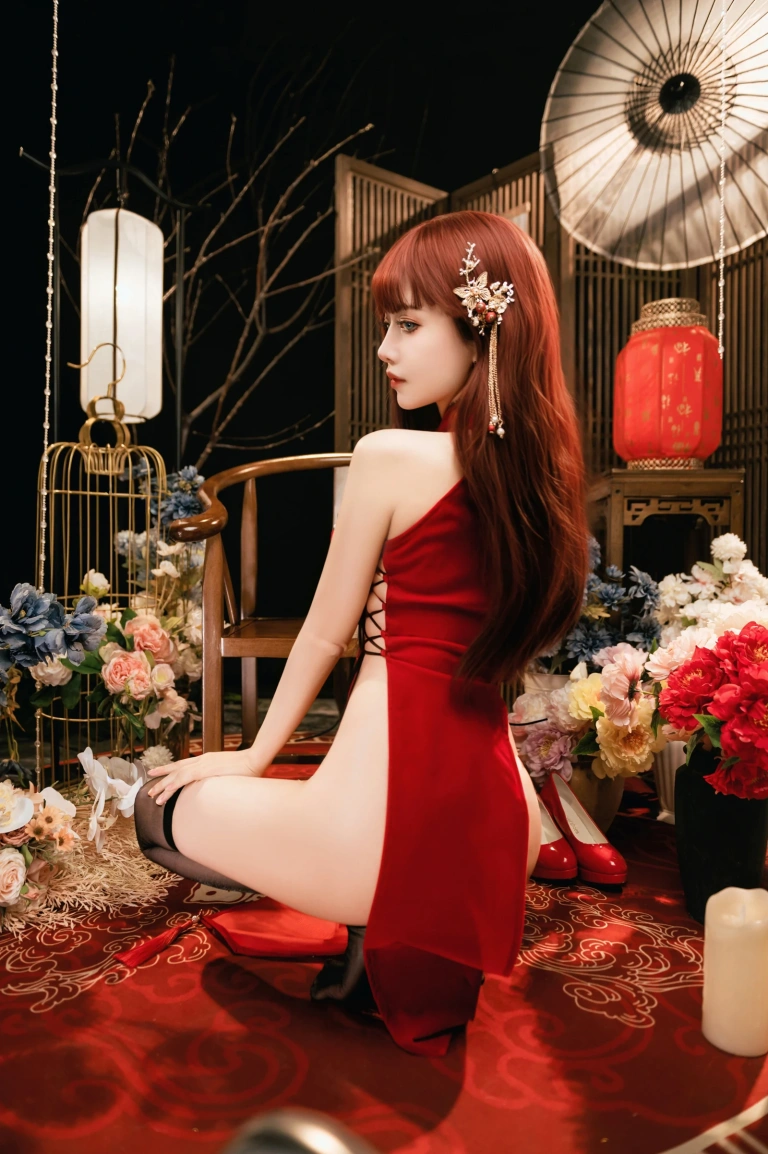 《新年红旗袍》｜Shika小鹿鹿 · 30张写真