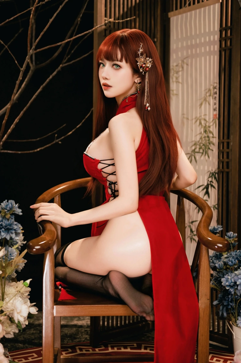 《新年红旗袍》｜Shika小鹿鹿 · 30张写真
