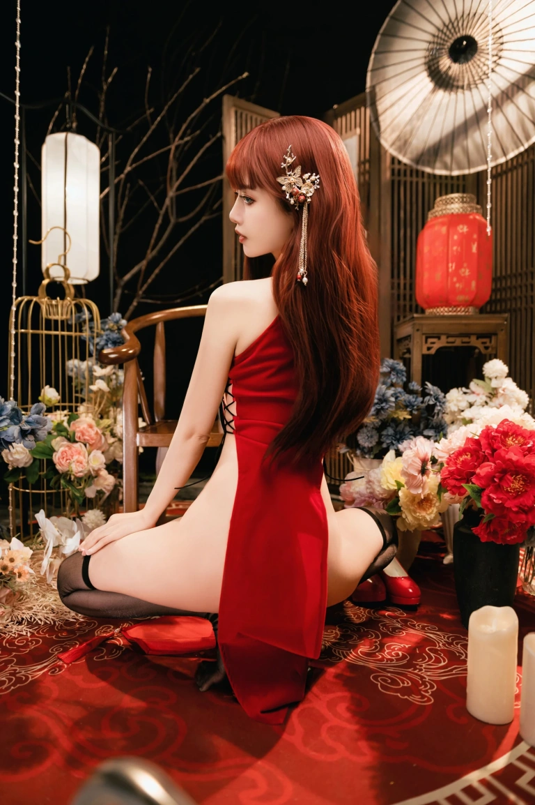 《新年红旗袍》｜Shika小鹿鹿 · 30张写真