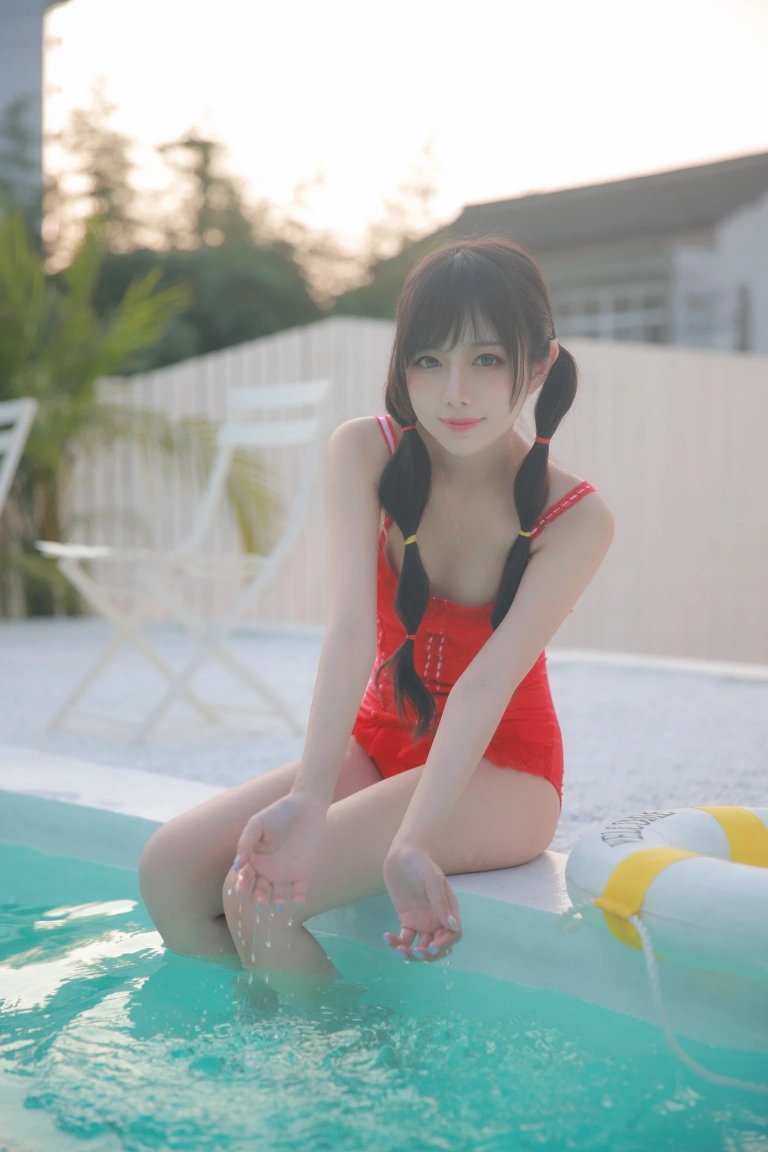 《P1泳装两套》｜Shika小鹿鹿 · 63张写真