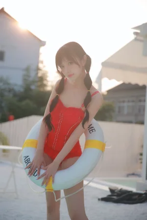 《P1泳装两套》｜Shika小鹿鹿 · 63张写真