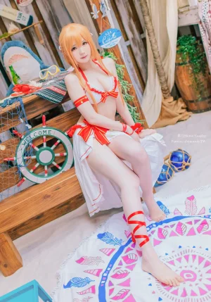 《Asuna泳装》｜霜月shimo · 20张写真