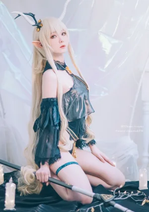《明日方舟 闪灵》｜霜月shimo · 17张写真