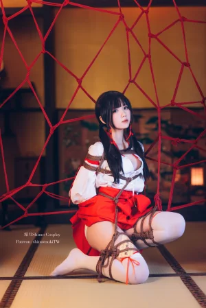《巫女捆绑》｜霜月shimo · 24张写真