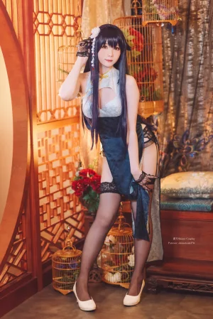 《碧蓝航线 吾妻旗袍》｜霜月shimo · 12张写真、1 个视频