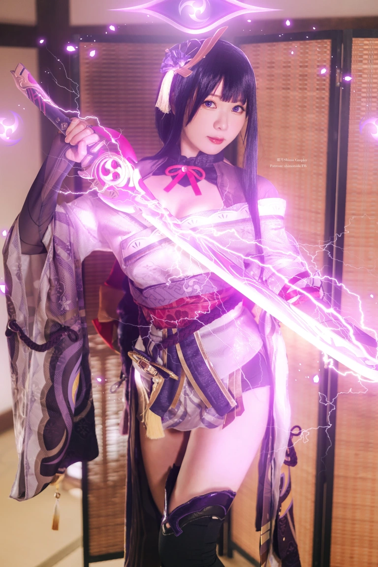 《Raiden Shogun》｜霜月shimo · 15张写真