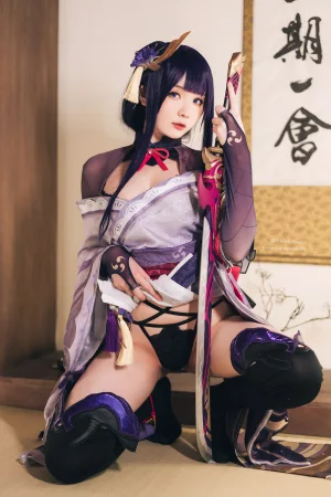 《Raiden Shogun》｜霜月shimo · 15张写真