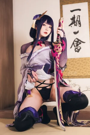 《Raiden Shogun》｜霜月shimo · 15张写真