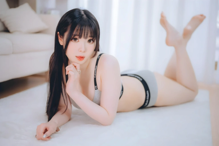 《「DL版写真集」週末彼女》｜霜月shimo · 101张写真