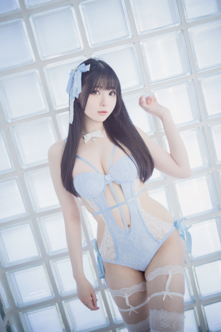 《Blue Lingerie》｜霜月shimo · 41张写真