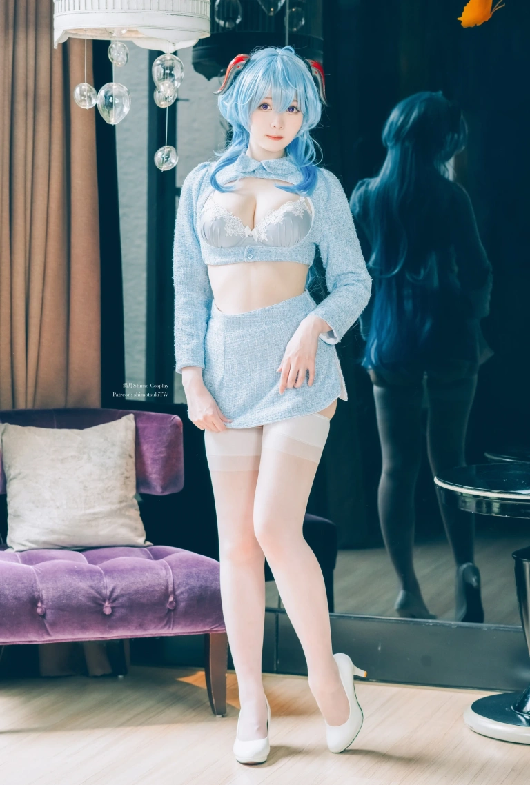 《Ganyu lingerie》｜霜月shimo · 15张写真