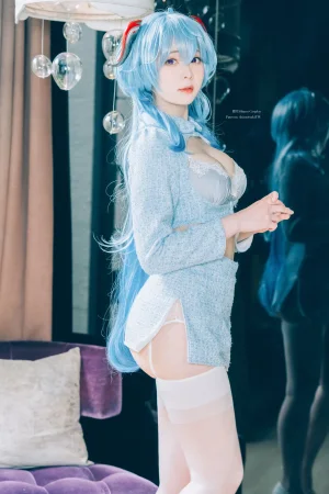 《Ganyu lingerie》｜霜月shimo · 15张写真