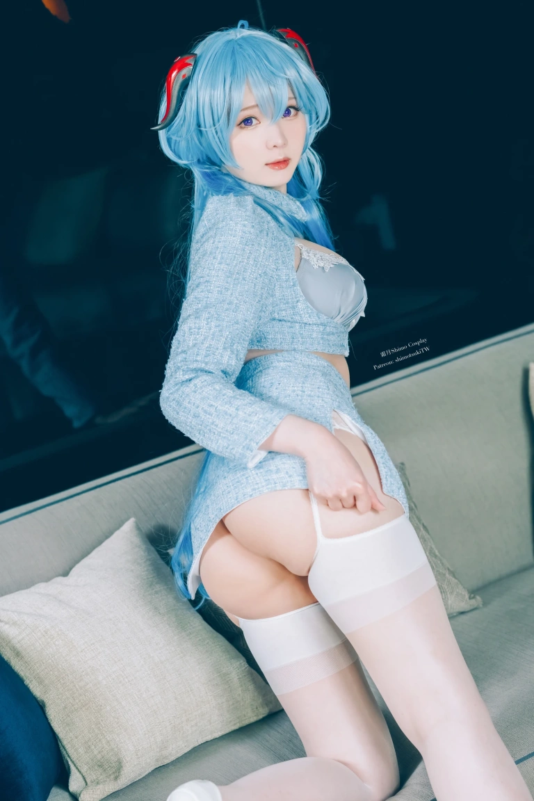 《Ganyu lingerie》｜霜月shimo · 15张写真