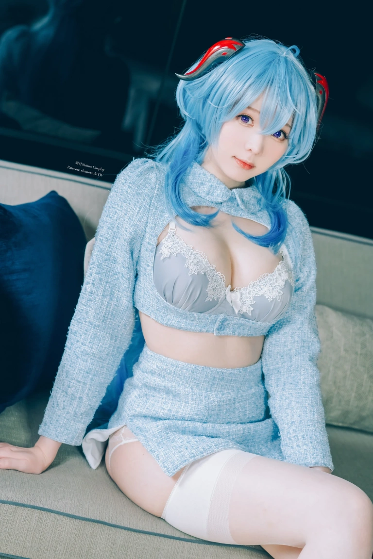 《Ganyu lingerie》｜霜月shimo · 15张写真