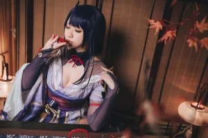 《原神·雷电将军》｜小空Sora · 17张写真