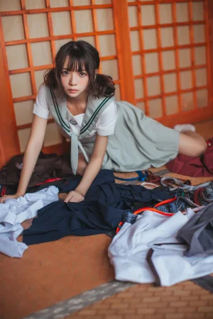《VOL.01 制服写真集 日式JK》｜疯猫ss · 24张写真