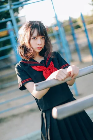 《VOL.01 制服写真集 室外JK》｜疯猫ss · 18张写真