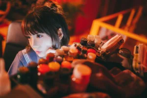 《VOL.02 制服写真集 暗黑JK（被囚禁的少女）》｜疯猫ss · 16张写真