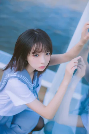 《VOL.02 制服写真集 海边》｜疯猫ss · 15张写真
