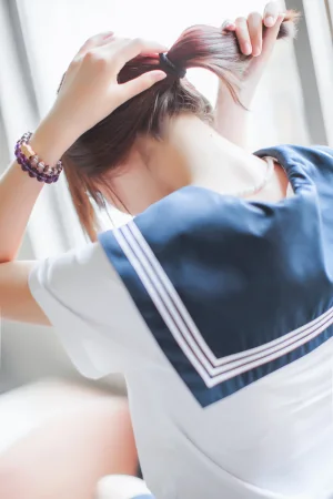 《VOL.02 制服写真集 同桌的水手服》｜疯猫ss · 41张写真