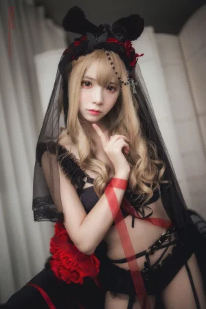 《VOL.03 黑丝写真集 黑色玫瑰》｜疯猫ss · 20张写真