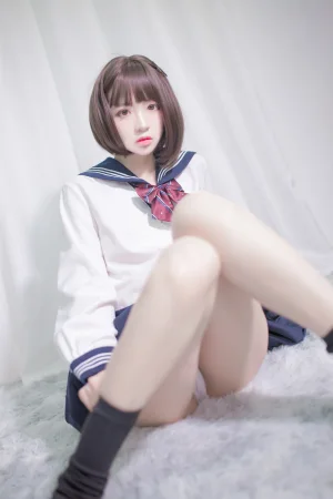 《居家jk》｜疯猫ss · 40张写真