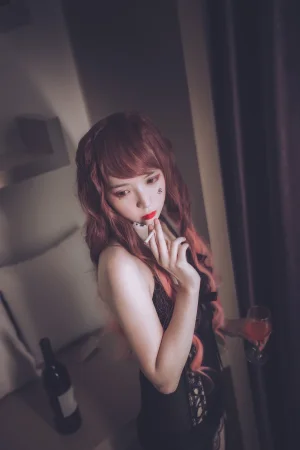 《黑色吊带袜》｜疯猫ss · 39张写真