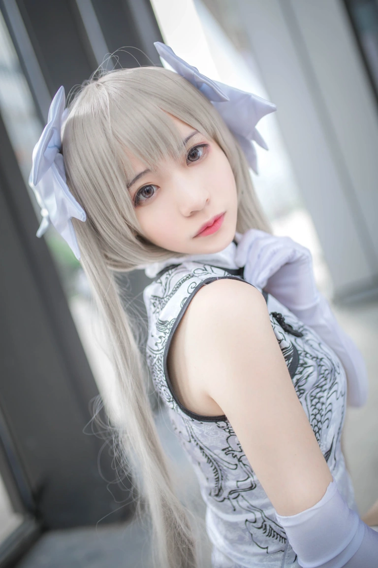 《穹妹旗袍白》｜疯猫ss · 12张写真