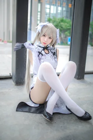《穹妹旗袍白》｜疯猫ss · 12张写真