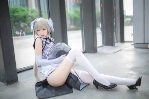 《穹妹旗袍白》｜疯猫ss · 12张写真
