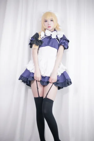《贞德女仆》｜疯猫ss · 20张写真