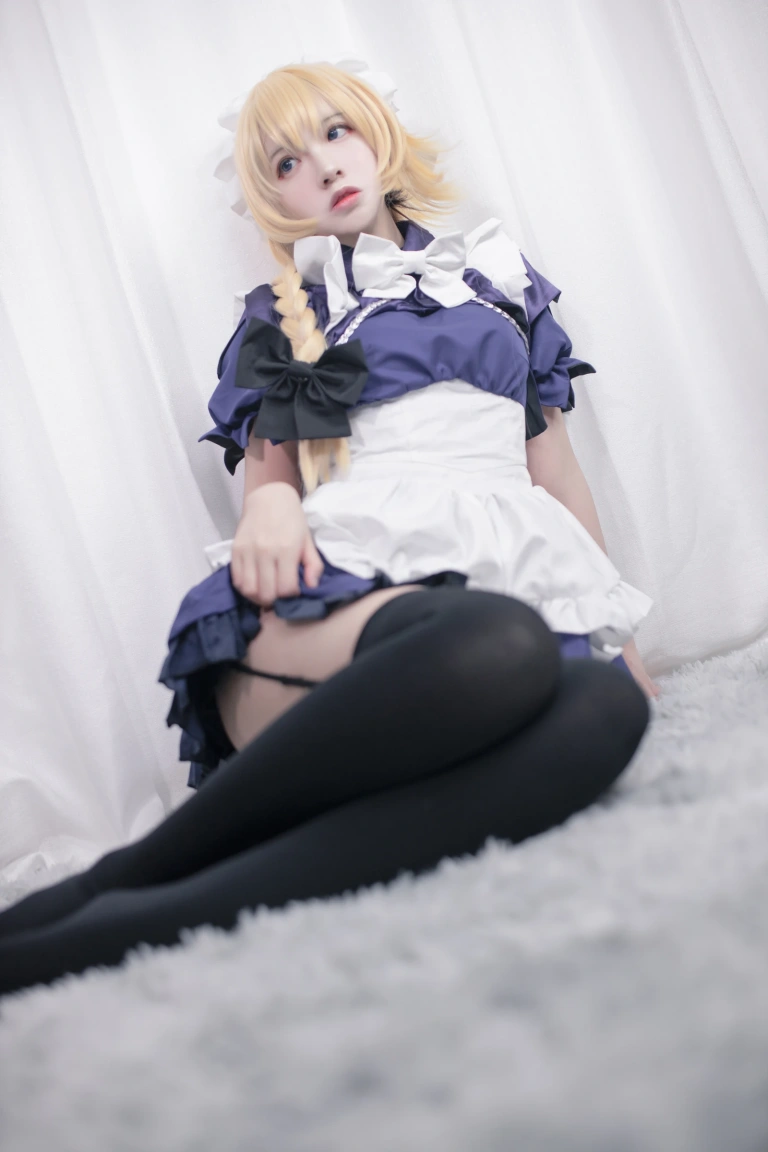 《贞德女仆》｜疯猫ss · 20张写真
