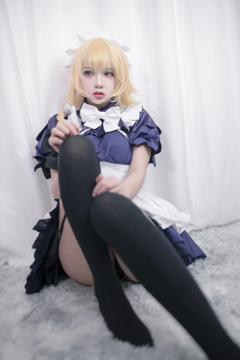 《贞德女仆》｜疯猫ss · 20张写真