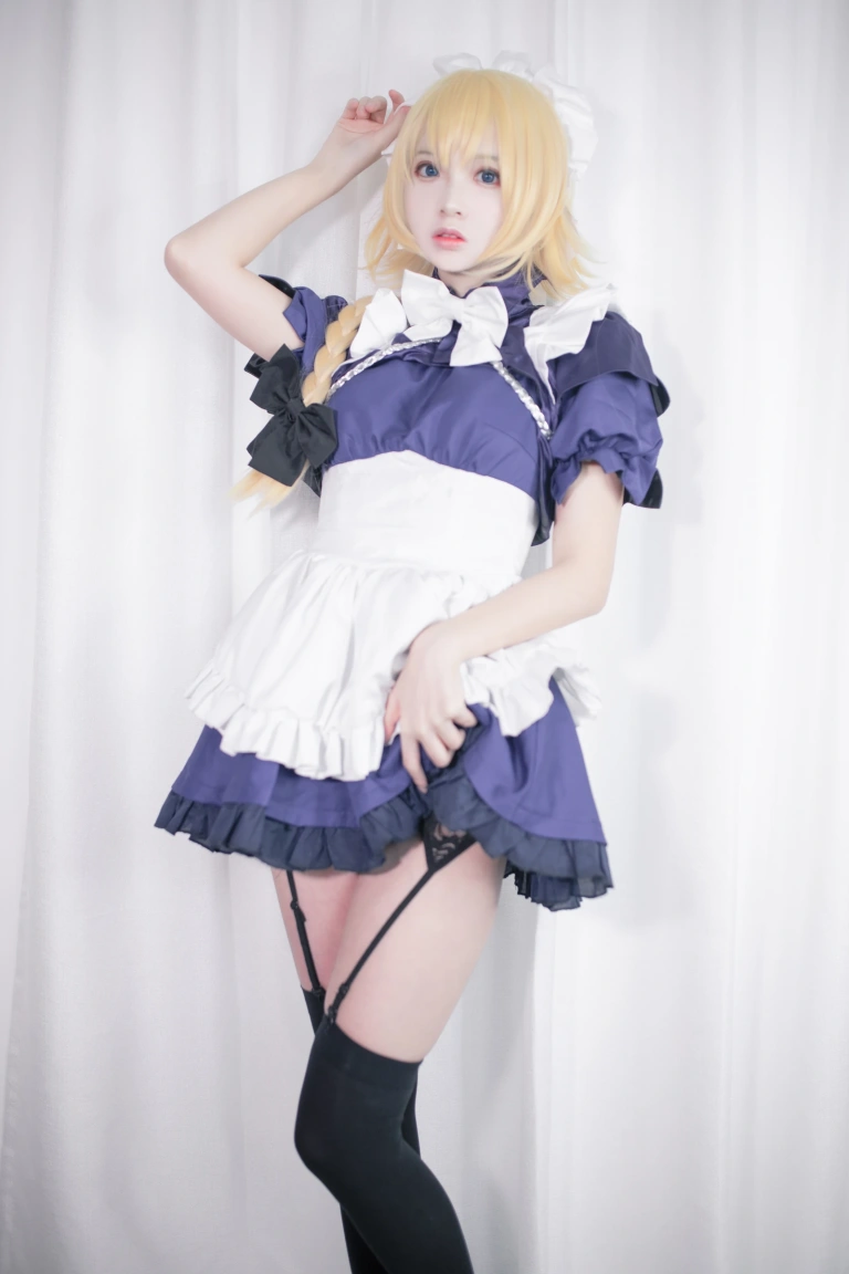 《贞德女仆》｜疯猫ss · 20张写真