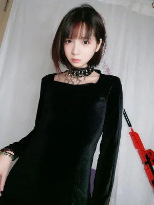 《黑色紧身衣》｜疯猫ss · 9张写真