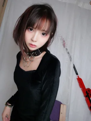 《黑色紧身衣》｜疯猫ss · 9张写真