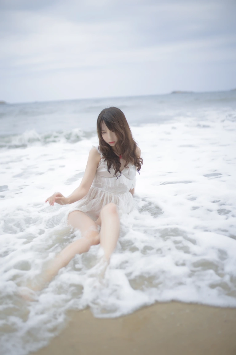 《眠海歌 海滩黄色》｜疯猫ss · 29张写真
