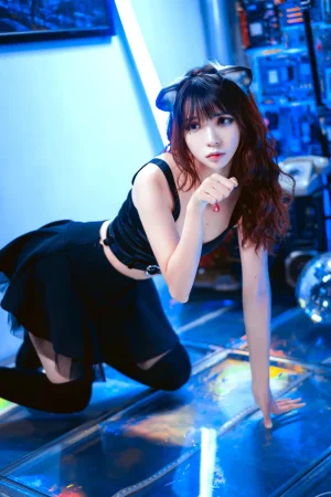 《魔女样双笙本 幻象蓝猫》｜疯猫ss · 28张写真