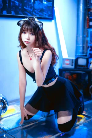 《魔女样双笙本 幻象蓝猫》｜疯猫ss · 28张写真