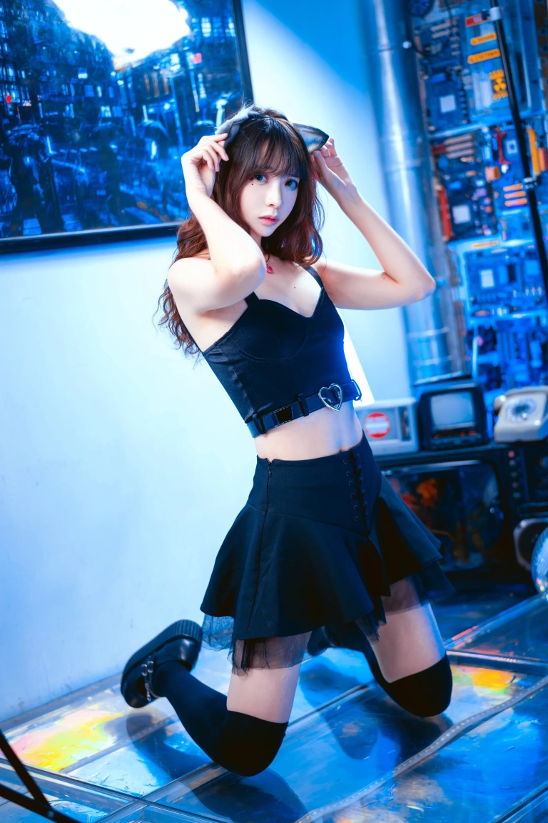《魔女样双笙本 幻象蓝猫》｜疯猫ss · 28张写真