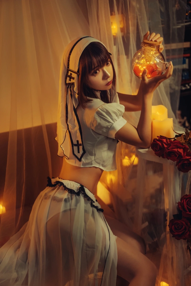 《魔女样双笙本 黄昏修女》｜疯猫ss · 17张写真