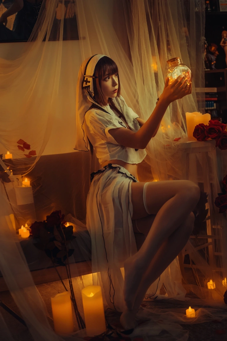《魔女样双笙本 黄昏修女》｜疯猫ss · 17张写真
