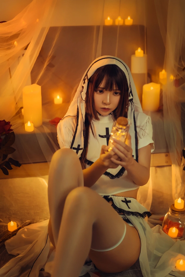《魔女样双笙本 黄昏修女》｜疯猫ss · 17张写真