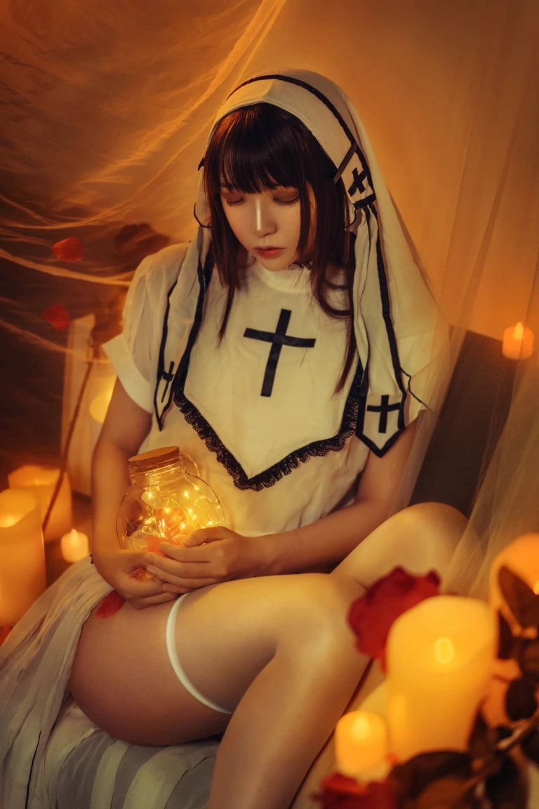 《魔女样双笙本 黄昏修女》｜疯猫ss · 17张写真