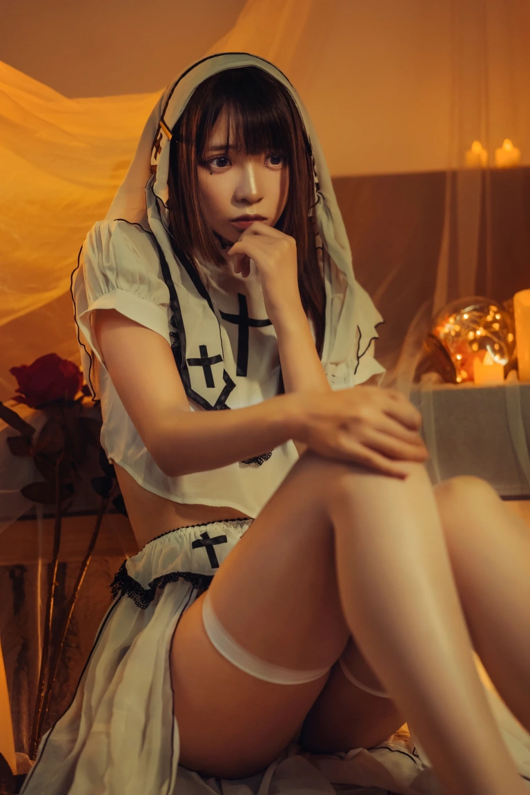 《魔女样双笙本 黄昏修女》｜疯猫ss · 17张写真