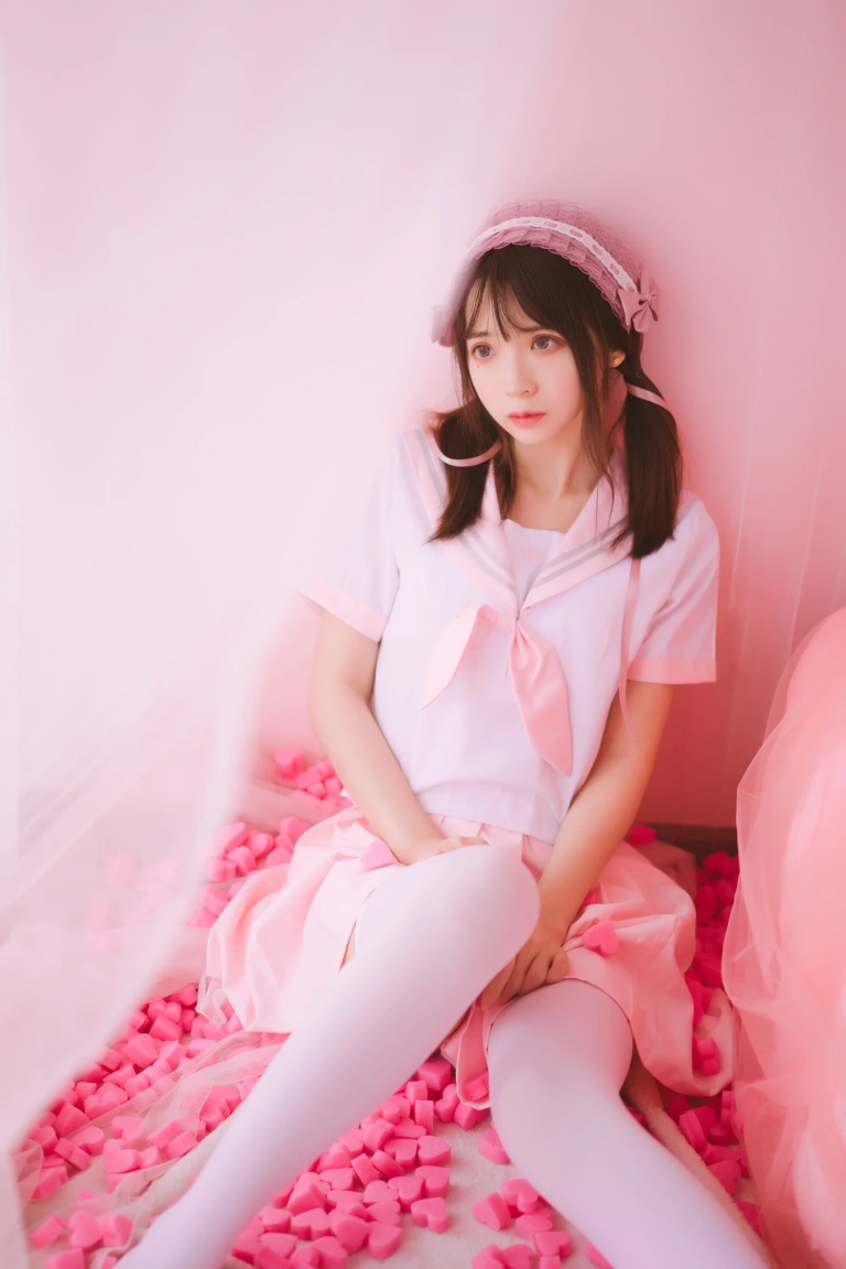 《丝袜狂想曲（粉）》｜疯猫ss · 54张写真