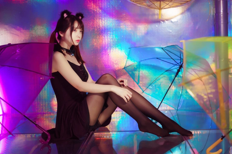 《丝袜狂想曲（光）》｜疯猫ss · 34张写真