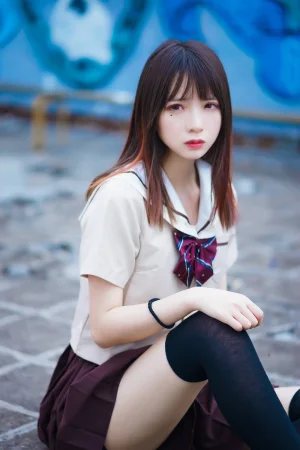 《丝袜狂想曲（伞）》｜疯猫ss · 42张写真