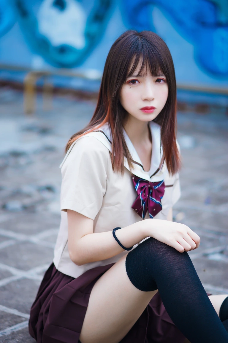《丝袜狂想曲（伞）》｜疯猫ss · 42张写真